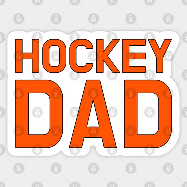 HOCKEY DAD Sticker by HOCKEYBUBBLE